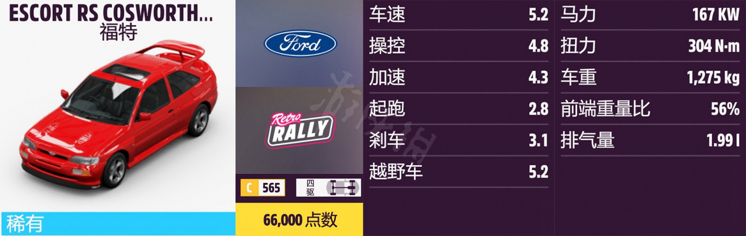 《極限競速地平線5》車輛名單全圖鑒 車輛屬性及解鎖方式大全