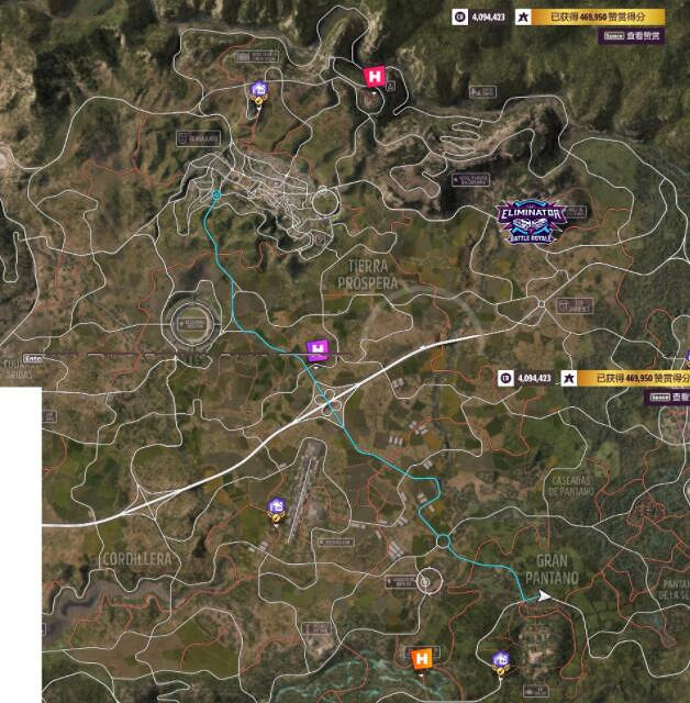 《極限競速地平線5》嘉年華地標位置點分布 嘉年華地點有哪些？