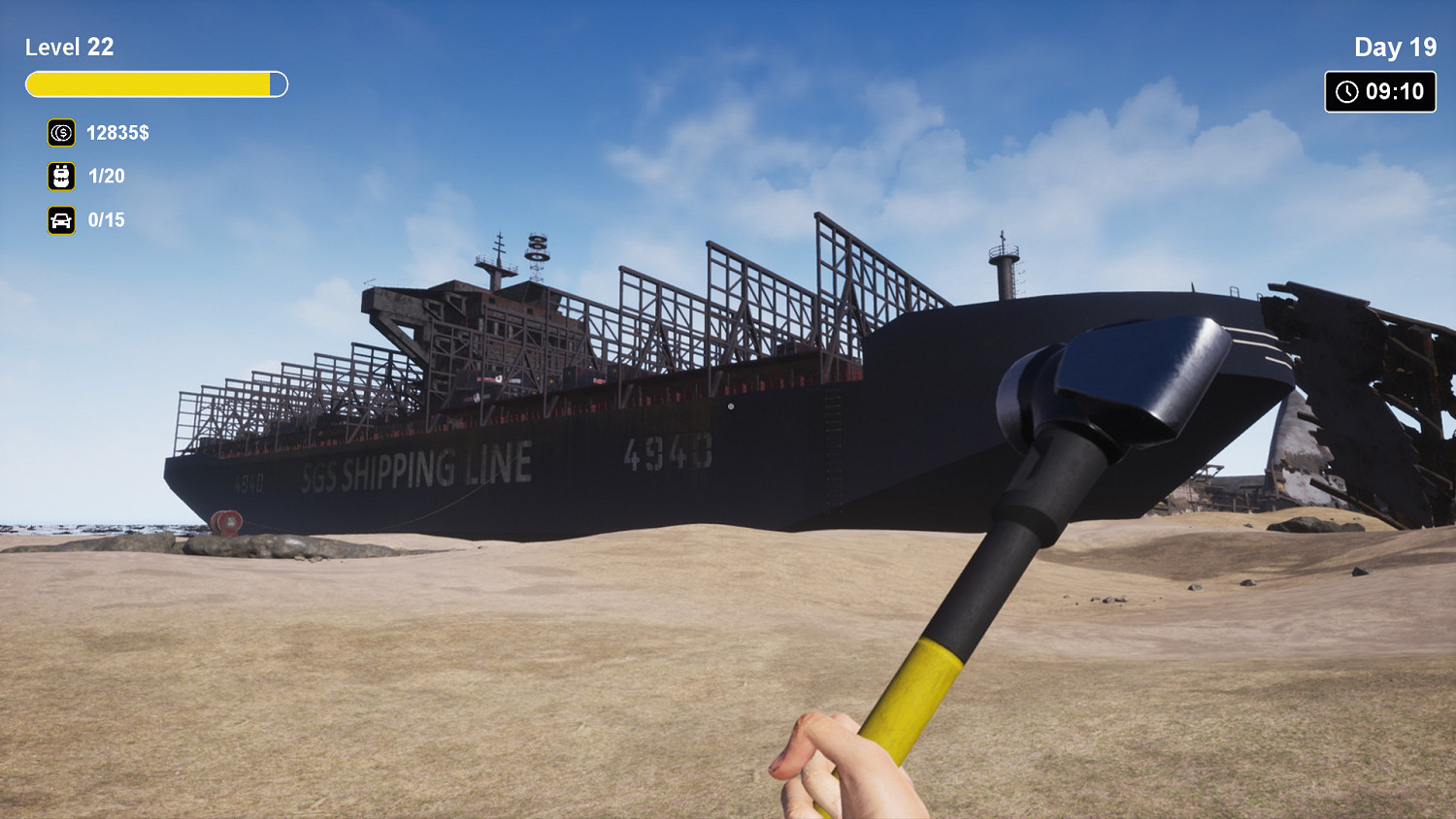 《船舶墓地模擬器》Steam現已發售 獲“多半好評” 《船舶墓地模擬器》Steam現已發售 獲“多半好評”