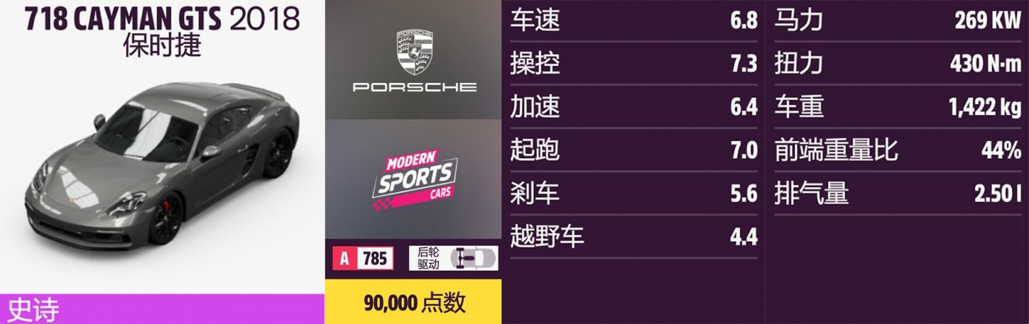 《極限競速：地平線5》保時捷全車輛獲取方法介紹