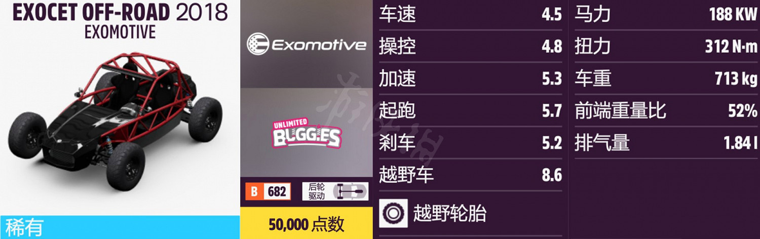 《極限競速地平線5》車輛名單全圖鑒 車輛屬性及解鎖方式大全