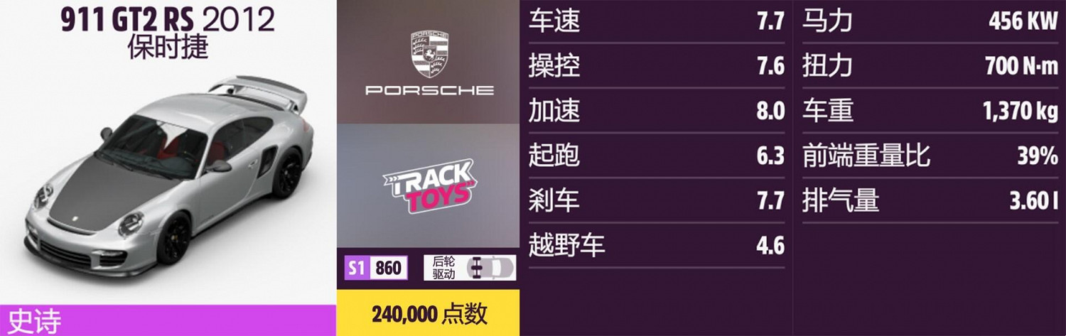 《極限競速：地平線5》保時捷全車輛獲取方法介紹