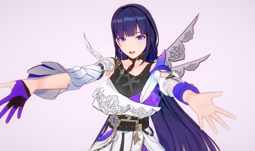 《戀活Sunshine》人物卡原神雷電將軍分享 原神雷電將軍怎麽捏？