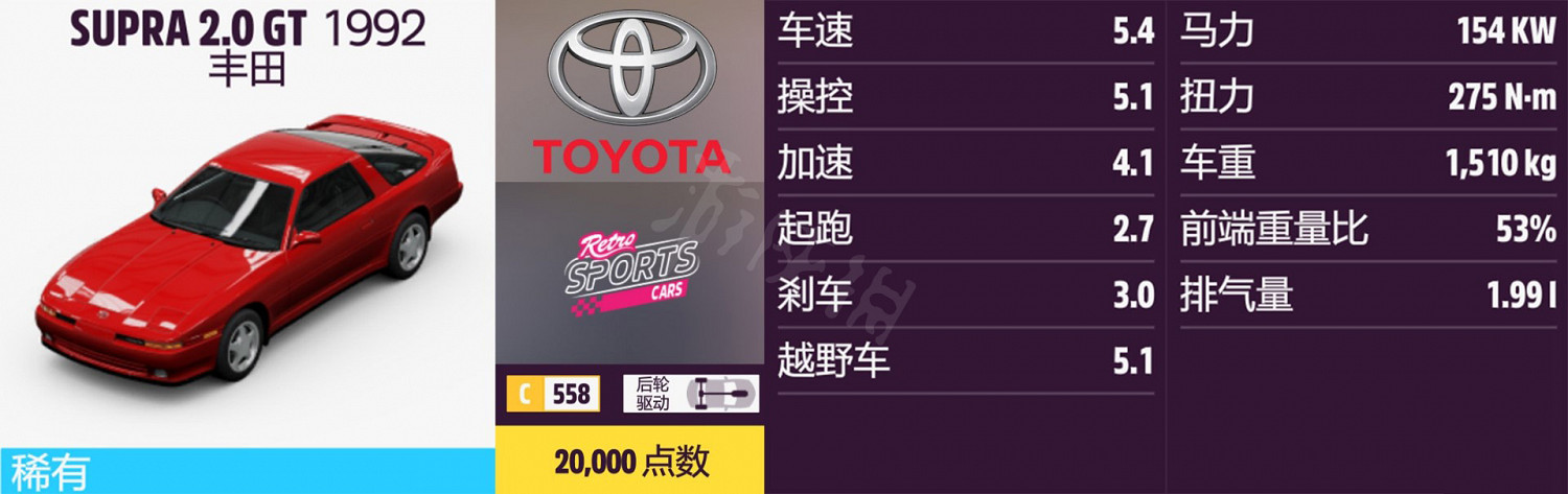 《極限競速地平線5》車輛名單全圖鑒 車輛屬性及解鎖方式大全 《極限競速地平線5》車輛名單全圖鑒 車輛屬性及解鎖方式大全