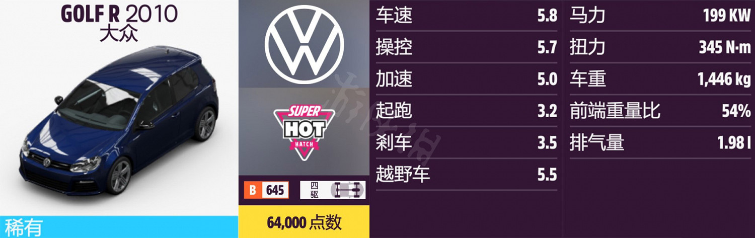 《極限競速地平線5》車輛名單全圖鑒 車輛屬性及解鎖方式大全 《極限競速地平線5》車輛名單全圖鑒 車輛屬性及解鎖方式大全