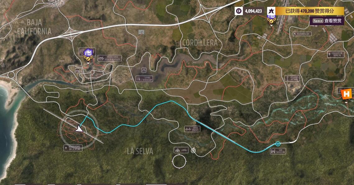 《極限競速地平線5》嘉年華地標位置點分布 嘉年華地點有哪些？