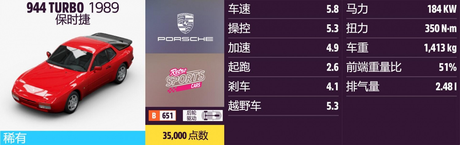 《極限競速：地平線5》保時捷全車輛獲取方法介紹