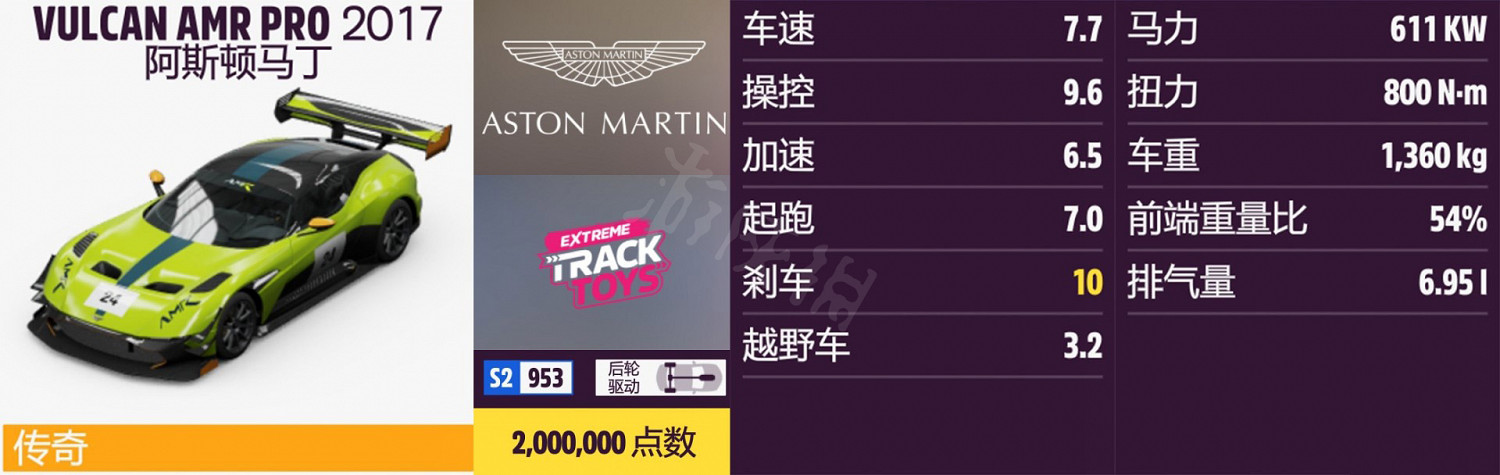 《極限競速地平線5》車輛名單全圖鑒 車輛屬性及解鎖方式大全