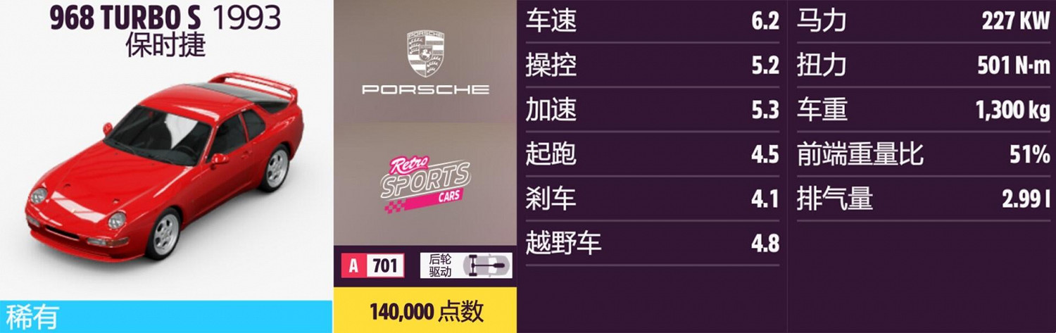 《極限競速：地平線5》保時捷全車輛獲取方法介紹