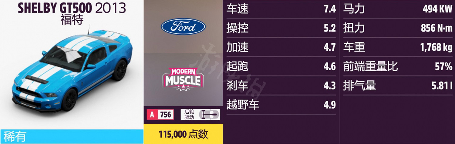 《極限競速地平線5》車輛名單全圖鑒 車輛屬性及解鎖方式大全