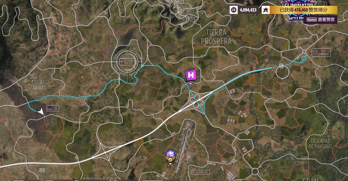 《極限競速地平線5》嘉年華地標位置點分布 嘉年華地點有哪些？