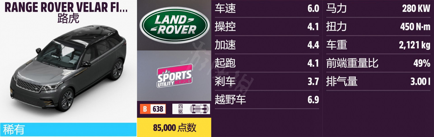 《極限競速地平線5》車輛名單全圖鑒 車輛屬性及解鎖方式大全