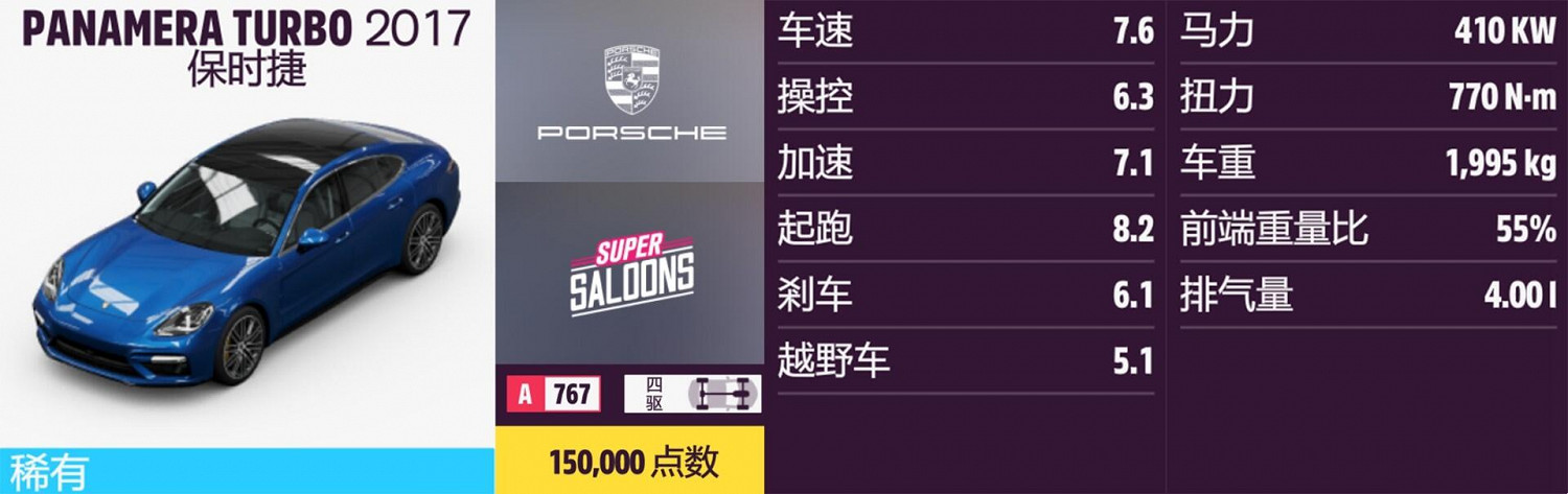 《極限競速：地平線5》保時捷全車輛獲取方法介紹