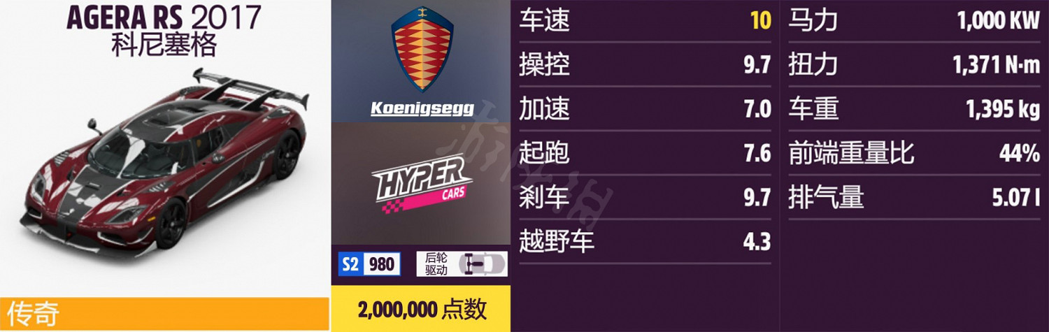 《極限競速地平線5》車輛名單全圖鑒 車輛屬性及解鎖方式大全 《極限競速地平線5》車輛名單全圖鑒 車輛屬性及解鎖方式大全