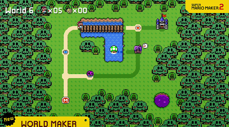 《瑪利歐製造2》3.0版本大更新宣傳片：玩家可定製世界！