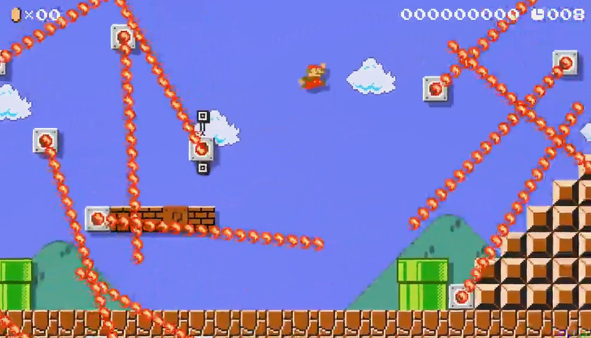 不容一絲鬆懈！高玩發超難《超級瑪利歐製造2》通關展示