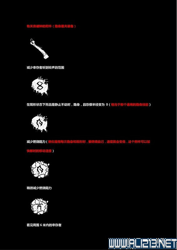 《黎明死線》全角色全物品道具收集圖文攻略