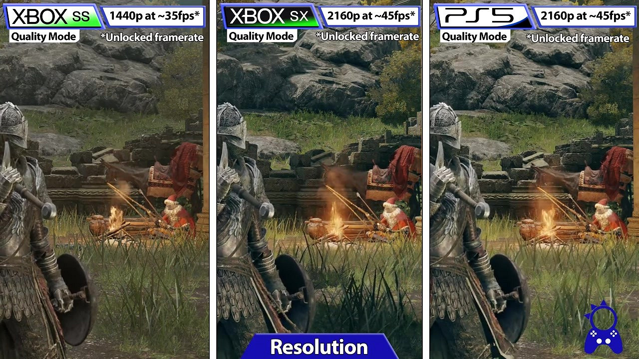 《艾爾登法環》網路測試在PS5上比XSX運行得更好 《艾爾登法環》網路測試在PS5上比XSX運行得更好