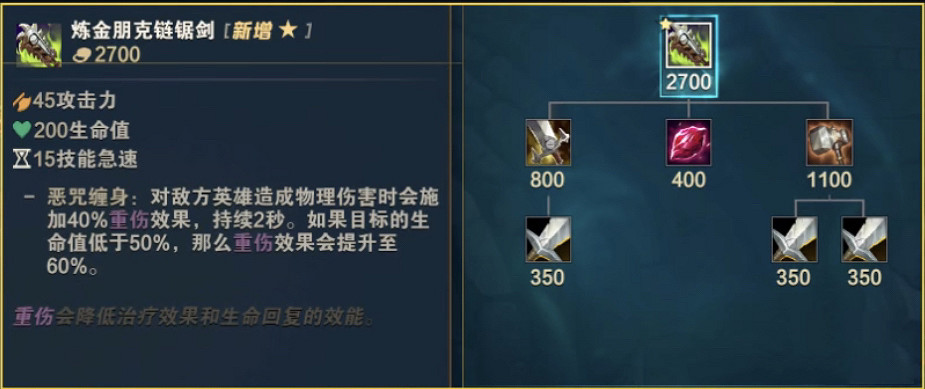 《英雄聯盟》S11重傷裝備改動詳解 S11重傷裝備有什麽改動 《英雄聯盟》S11重傷裝備改動詳解 S11重傷裝備有什麽改動