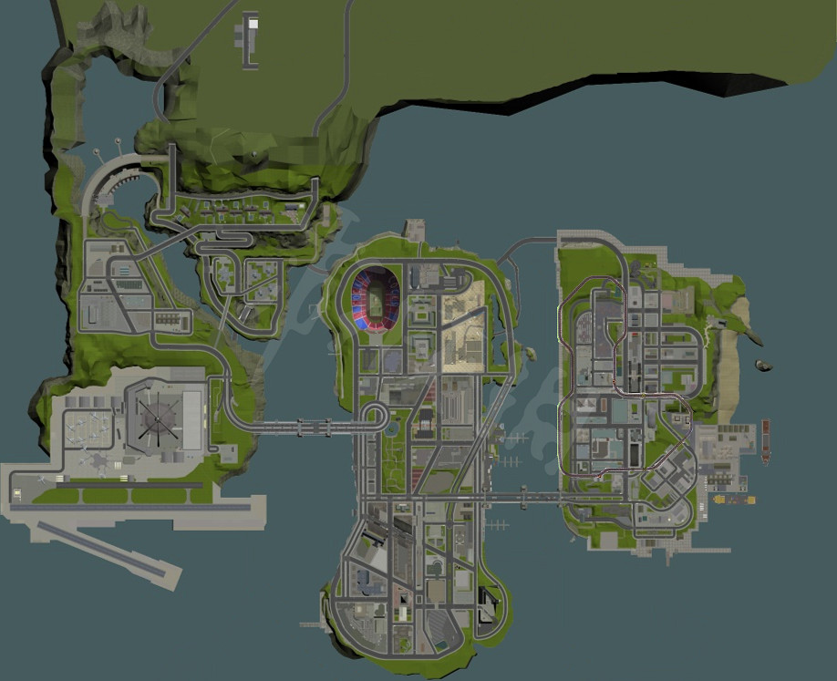 《GTA三部曲重製版》地圖有變化嗎?三部遊戲地圖介紹 《GTA三部曲重製版》地圖有變化嗎?三部遊戲地圖介紹