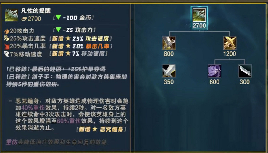 《英雄聯盟》S11重傷裝備改動詳解 S11重傷裝備有什麽改動 《英雄聯盟》S11重傷裝備改動詳解 S11重傷裝備有什麽改動