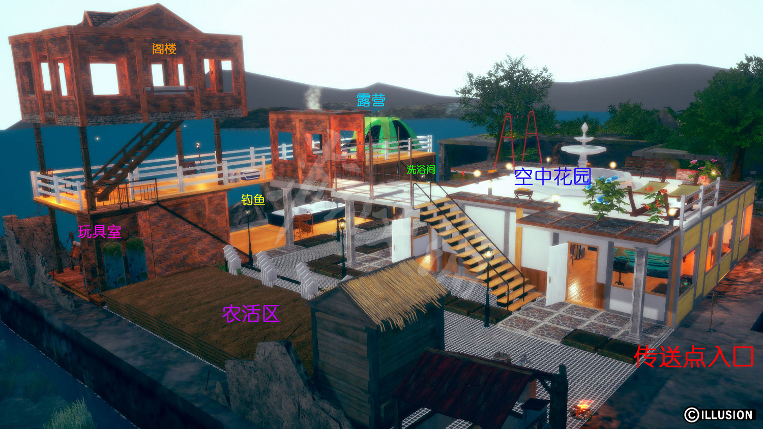 《AI少女》田園風建築怎麽造 現代田園風建築MOD分享 《AI少女》田園風建築怎麽造 現代田園風建築MOD分享