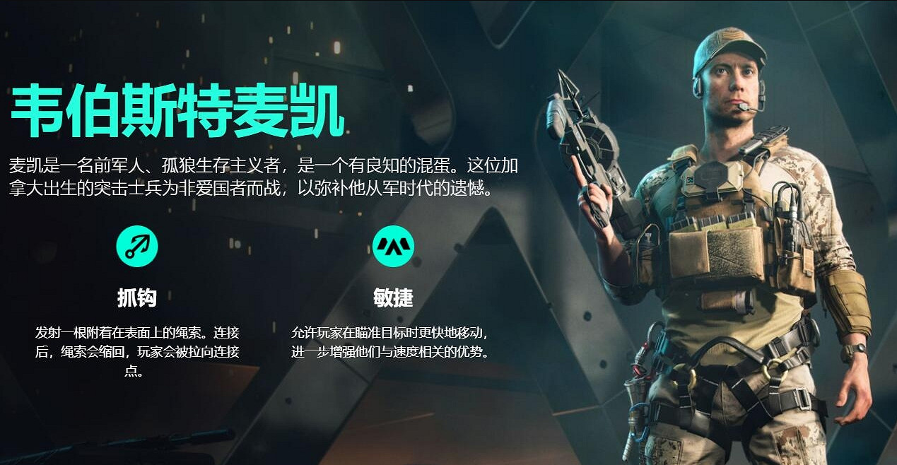 《戰地風雲2042》全專家特點介紹 《戰地風雲2042》全專家特點介紹