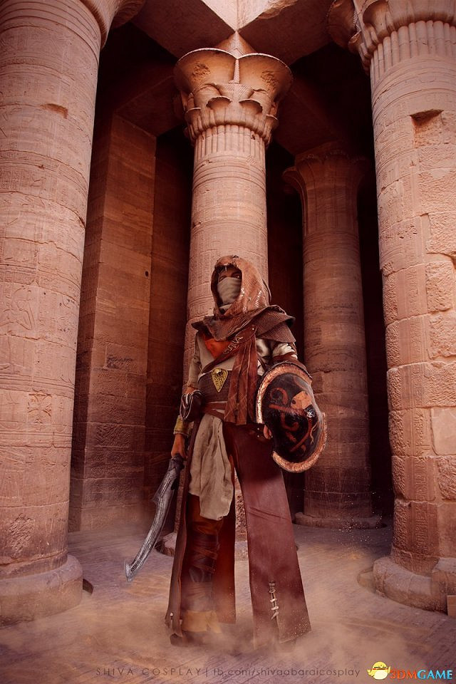 《刺客教條:起源》巴耶克神級Cos 還以為遊戲畫面 《刺客教條:起源》巴耶克神級Cos 還以為遊戲畫面