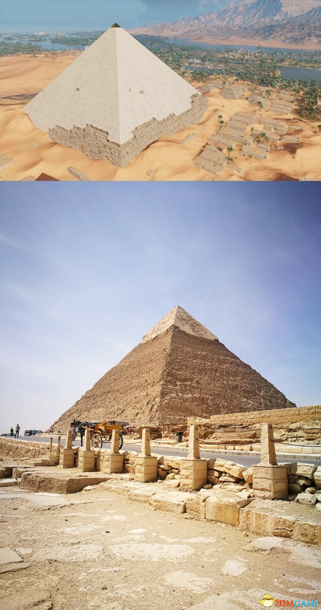 育碧分享《刺客教條:起源》與現實埃及對比照 育碧分享《刺客教條:起源》與現實埃及對比照