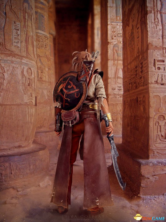 《刺客教條:起源》巴耶克神級Cos 還以為遊戲畫面 《刺客教條:起源》巴耶克神級Cos 還以為遊戲畫面