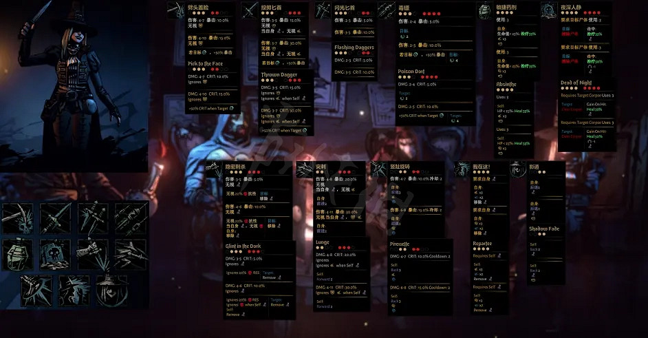 《暗黑地牢2》新版本怎麽玩?EA版本各職業技能分享 《暗黑地牢2》新版本怎麽玩?EA版本各職業技能分享