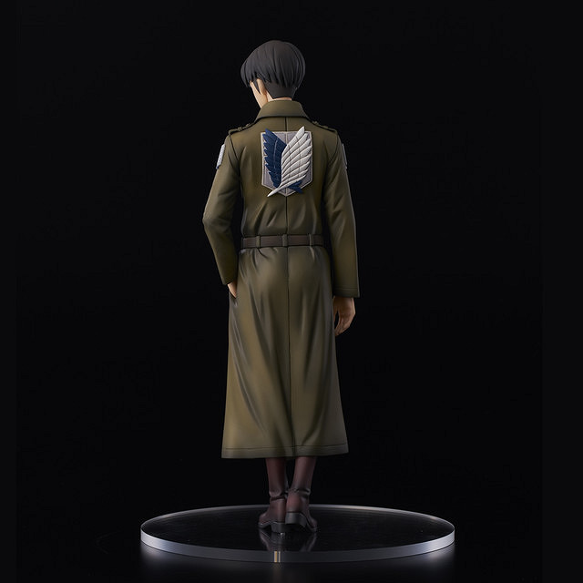 神情詭異氣質不俗！進擊巨人調查團大衣裝兵長手辦公開