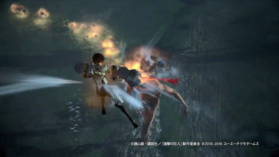 《進擊的巨人2：最終之戰》遊戲展示 加特林+巨人變身