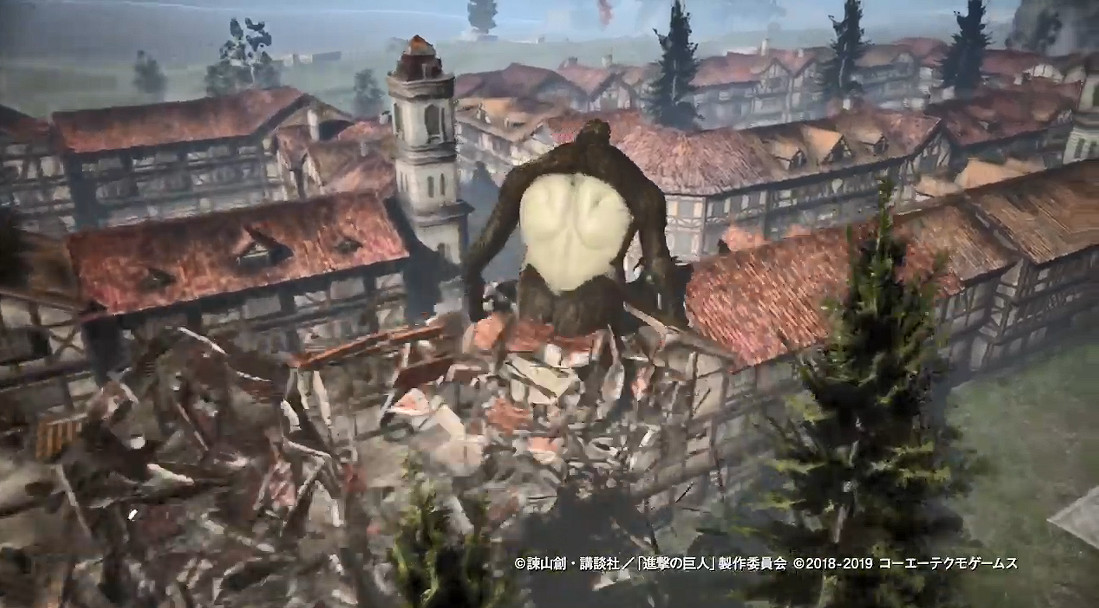 《進擊的巨人2：最終之戰》遊戲展示 加特林+巨人變身