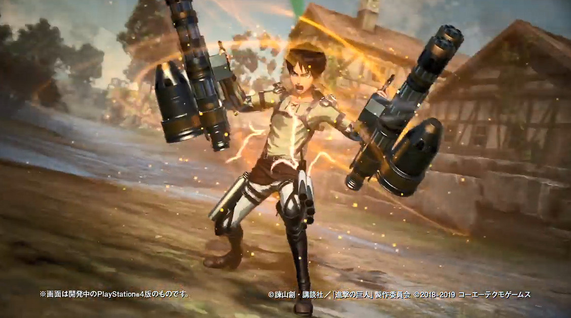 《進擊的巨人2：最終之戰》遊戲展示 加特林+巨人變身