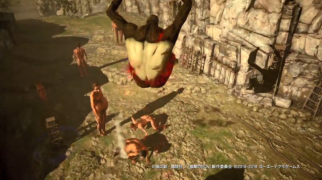 《進擊的巨人2：最終之戰》遊戲展示 加特林+巨人變身