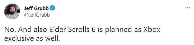 內部人士稱《上古卷軸6》也是Xbox(微軟)獨佔 內部人士稱《上古卷軸6》也是Xbox(微軟)獨佔