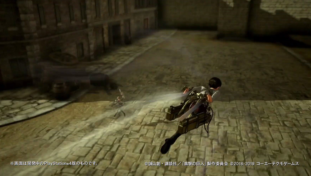 兵長威武！光榮新作《進擊的巨人2：最終之戰》最新展示