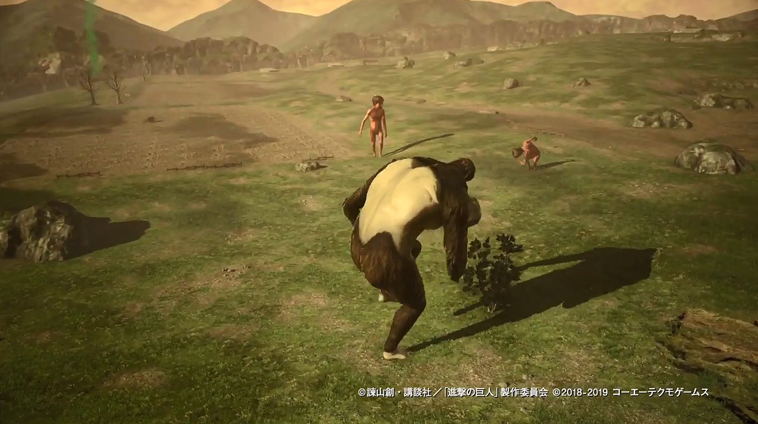 《進擊的巨人2：最終之戰》遊戲展示 加特林+巨人變身