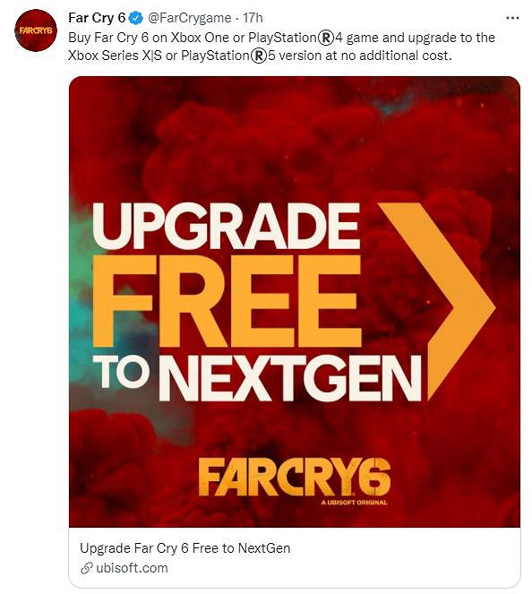 避免誤會 育碧再次確認《極地戰嚎6》有免費次世代更新