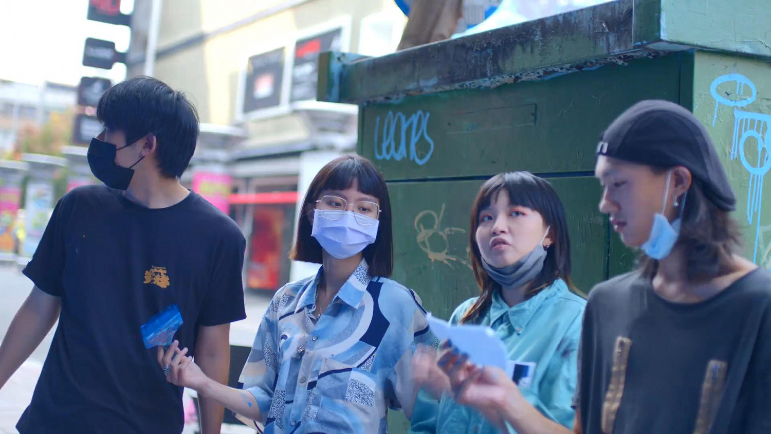 紀念《真·女神轉生5》發售 世嘉在街頭繪製噴漆牆面