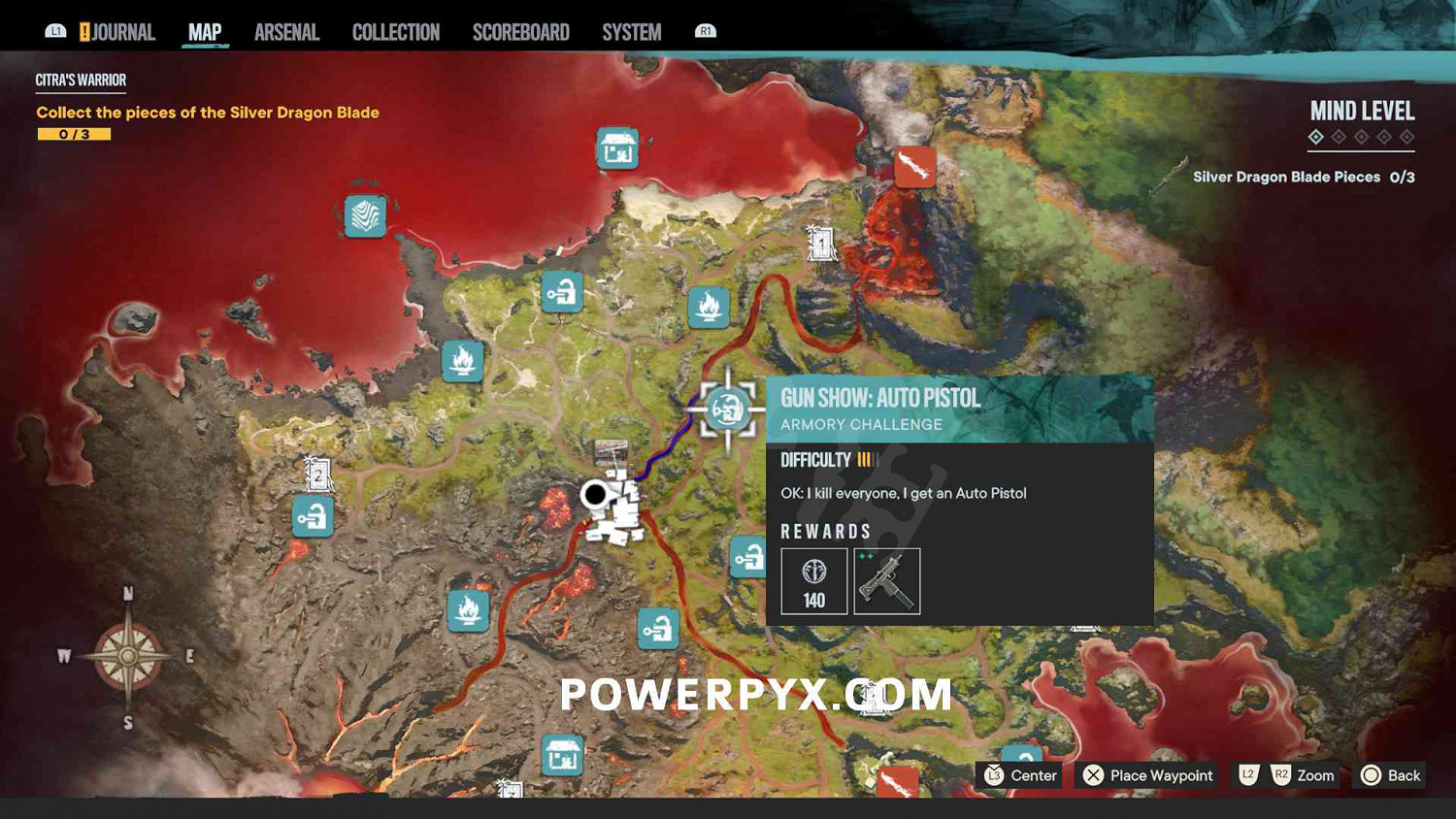 《極地戰嚎6》範斯瘋狂DLC精神世界全收集 範斯精神世界地圖點位一覽