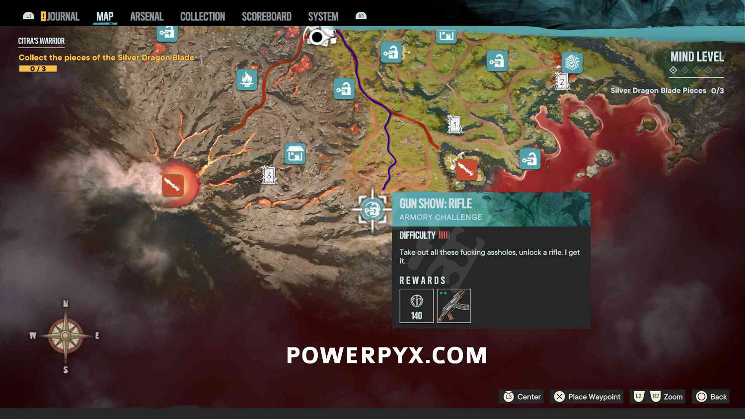 《極地戰嚎6》範斯瘋狂DLC精神世界全收集 範斯精神世界地圖點位一覽