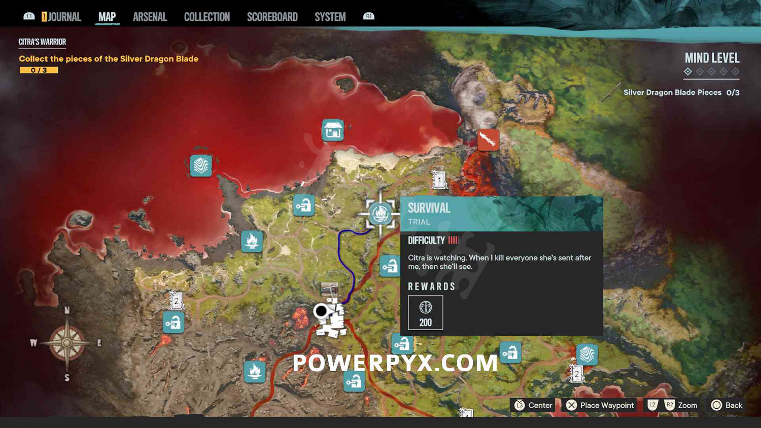 《極地戰嚎6》範斯瘋狂DLC精神世界全收集 範斯精神世界地圖點位一覽