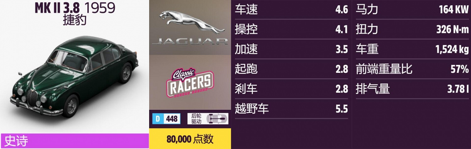 《極限競速：地平線5》捷豹全車輛獲取方法介紹