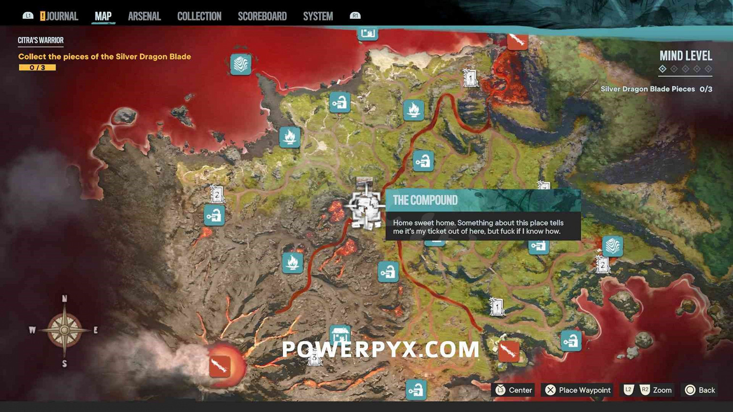 《極地戰嚎6》範斯瘋狂DLC精神世界全收集 範斯精神世界地圖點位一覽