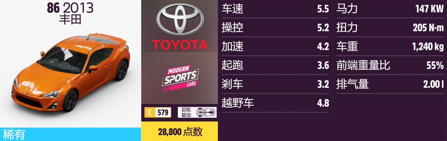 《極限競速:地平線5》豐田全車輛獲取方法介紹 《極限競速:地平線5》豐田全車輛獲取方法介紹