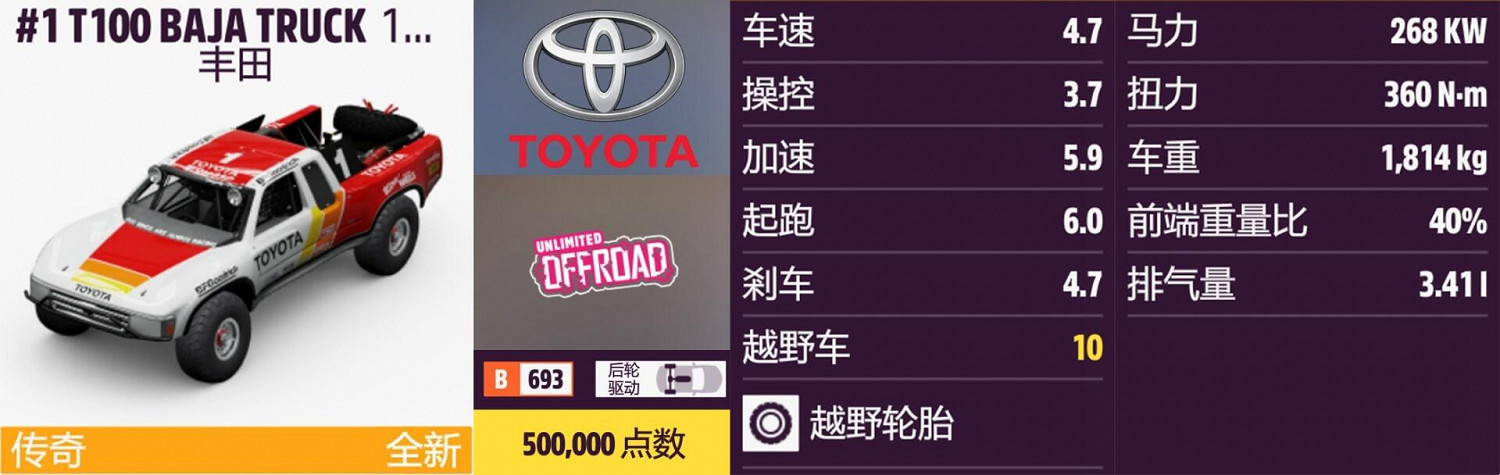 《極限競速:地平線5》豐田全車輛獲取方法介紹 《極限競速:地平線5》豐田全車輛獲取方法介紹