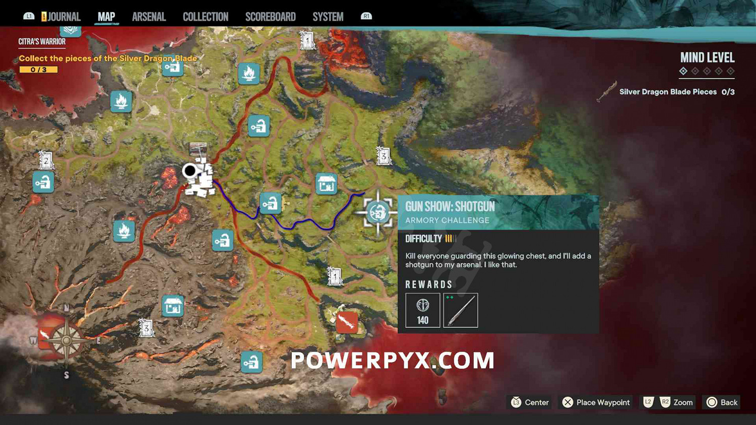 《極地戰嚎6》範斯瘋狂DLC精神世界全收集 範斯精神世界地圖點位一覽