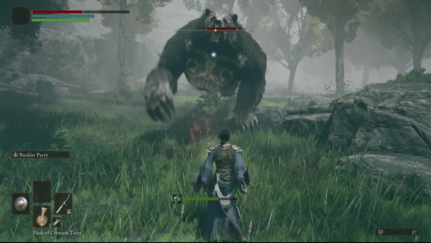 玩家突破《艾爾登法環》空氣牆 發現熊怪熔爐騎士等 玩家突破《艾爾登法環》空氣牆 發現熊怪熔爐騎士等